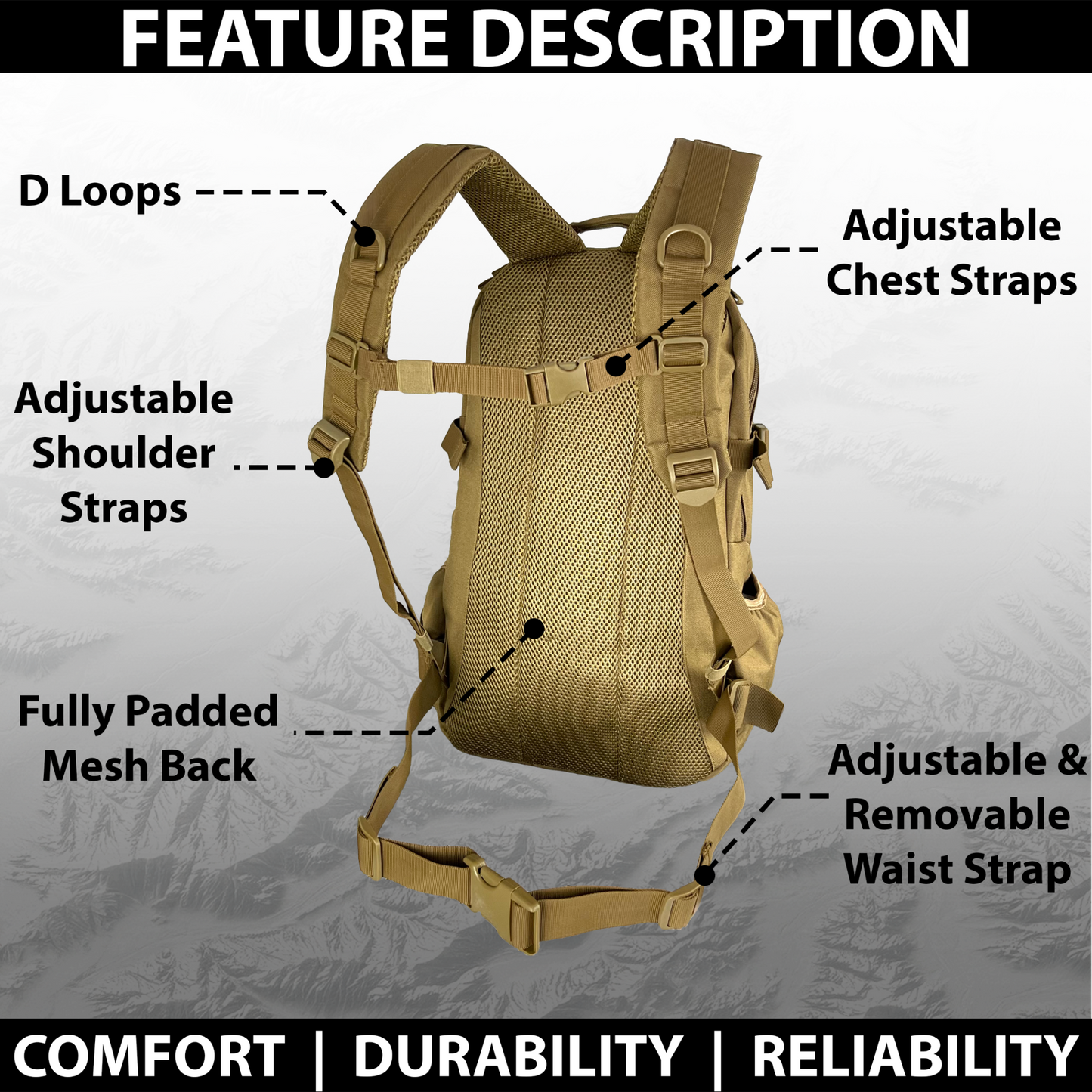 Deltic Prairie 25 Backpack