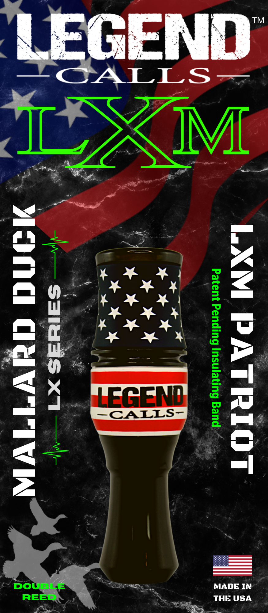 LXM Patriot-Mallard Duck Call