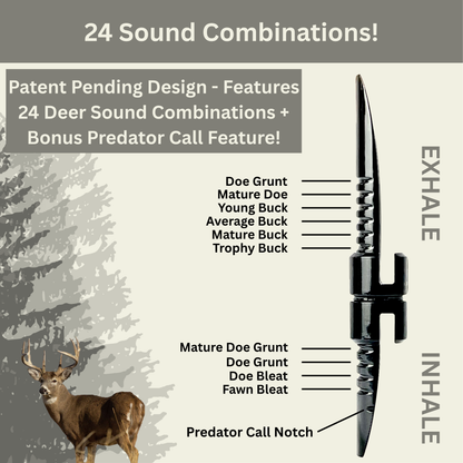 HALO Deer Call - INHALE or EXHALE